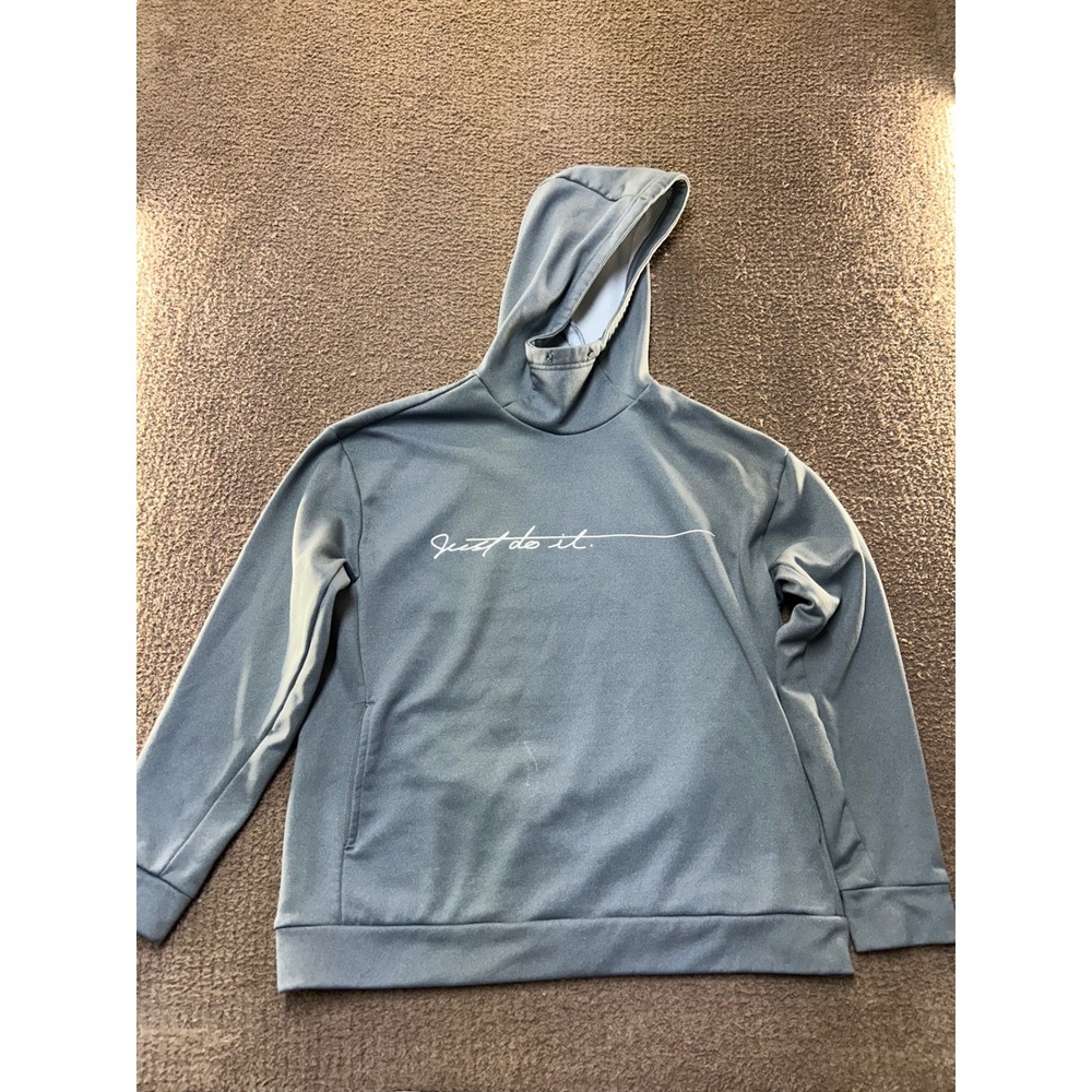 Nike Mens Therma-FIT Just Do It Hoodie Grey Training Sweatshirt 929693-065 S